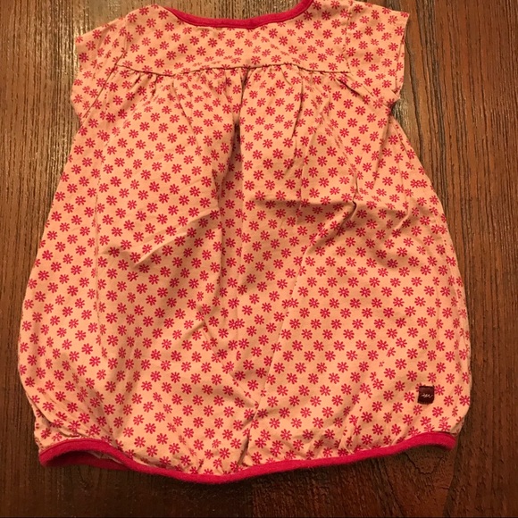 Tea Collection Pink Daisy Print Dress - Picture 3 of 4